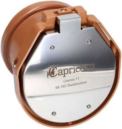 Zasuwa burzowa PCW PVC Capricorn 110 mm , anty szczur nowa nieużywana