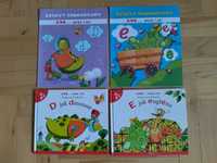Książeczki edukacyjne ABC... uczę się - D jak dinozaur, E jak euglena
