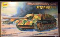 Немецкий истребитель танков Ягдпанцер IV 1:35 Zvezda (3567).Начат