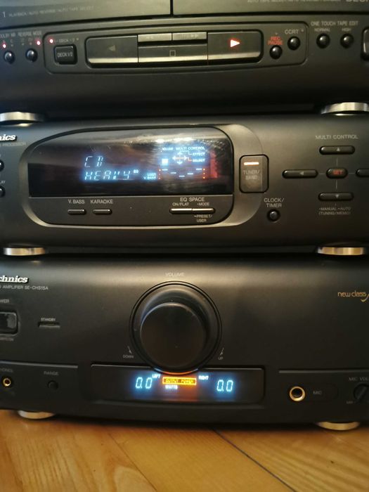 Wieża Technics CH-515 z oryginalnymi kolumnami do GARAŻU LUB ALTANY