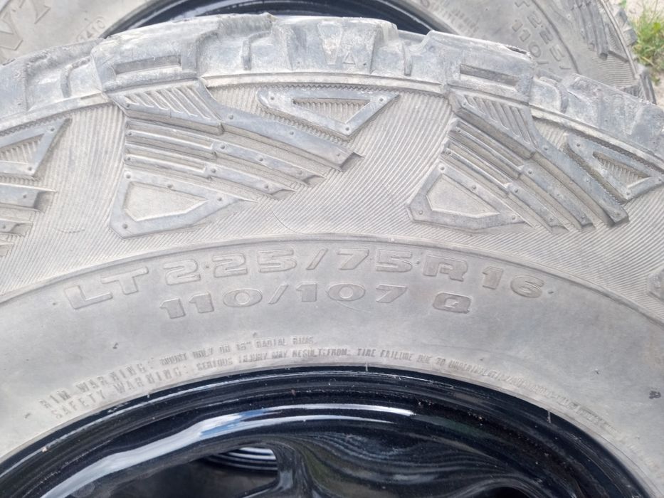 Koła 5x139,7 r16 Suzuki 225/75r16