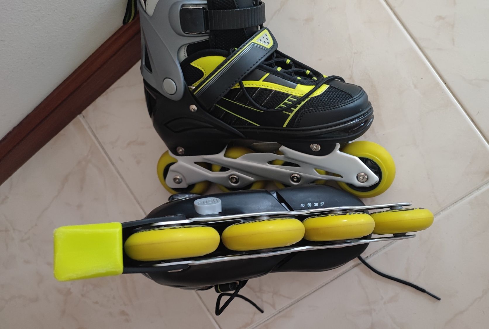 Patins  em linha