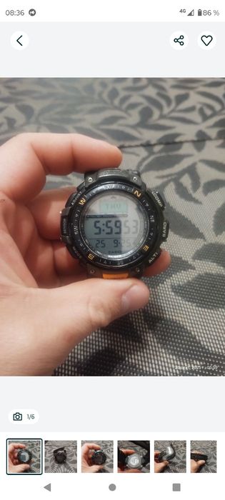 Часы Casio PRO TREK PRG-40-3VER 
Стан 90% незначні потертості все нафо