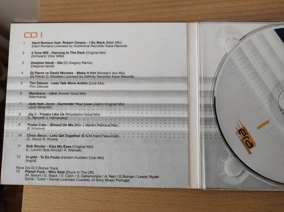 Nova era dj 5 CD raro duplo