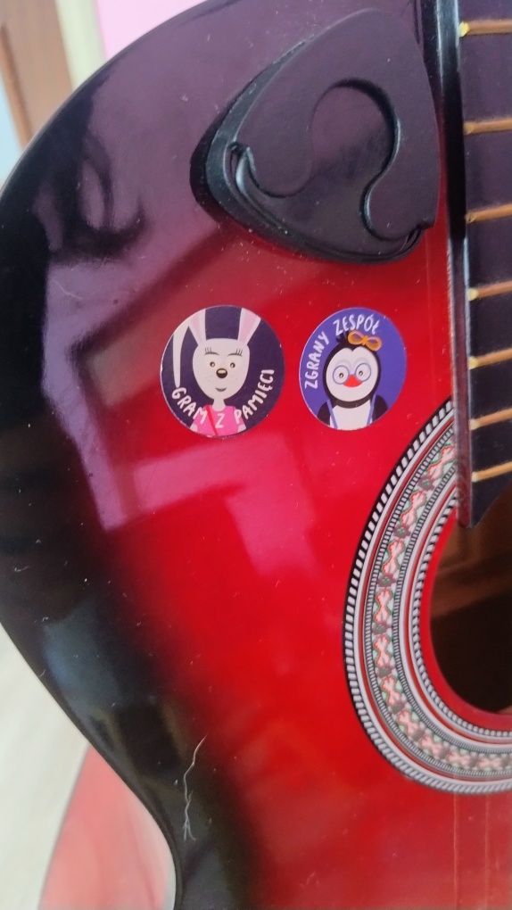 Gitara klasyczna używana.