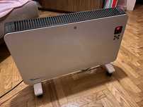 Elektryczny grzejnik z pilotem Thermeco Basic P 2000W z pilotem