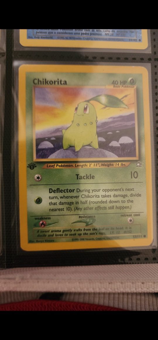 Chikorita 1 edicao pokemon