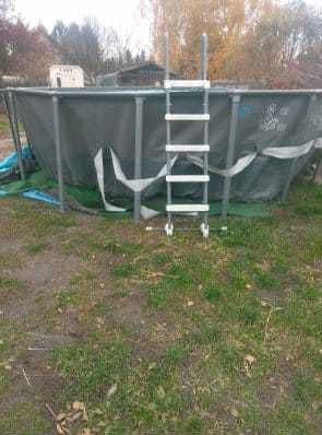 Basen Oogrodowy stelazowy INTEX 549x132 pompy drabinki wyprzedaż