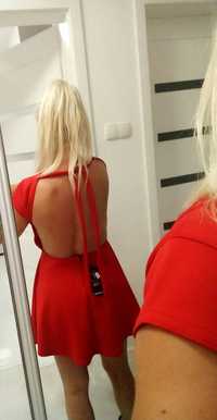 Sukienka czerwona s
