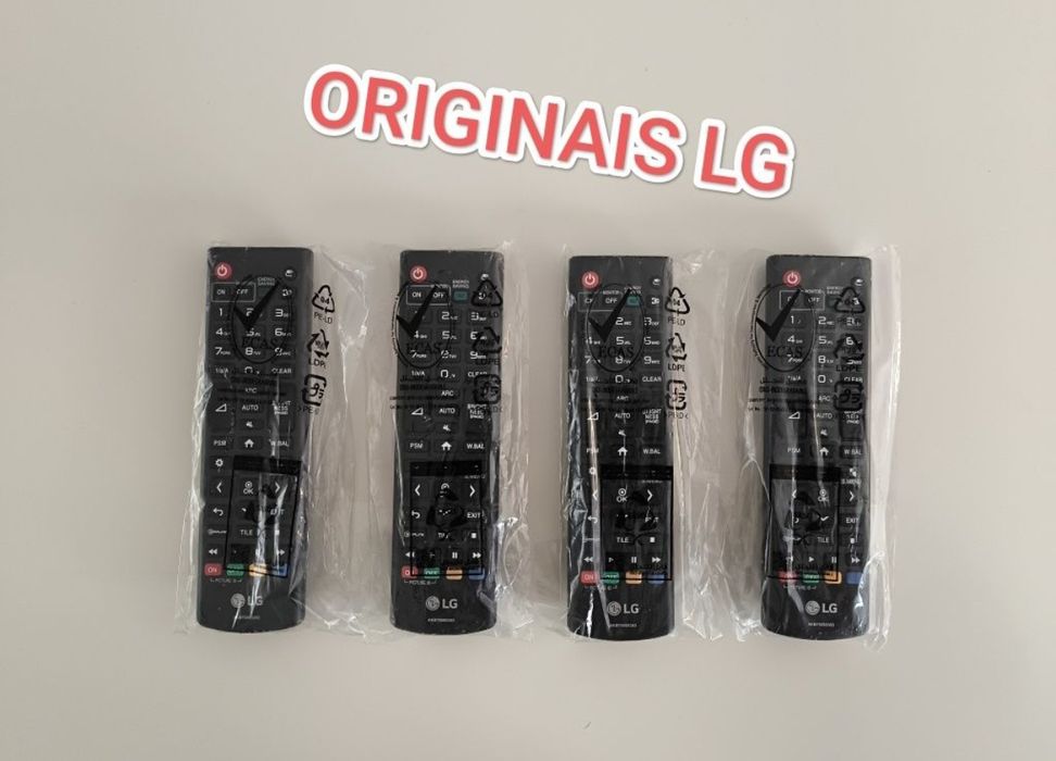 Comandos LG - originais C/pilhas