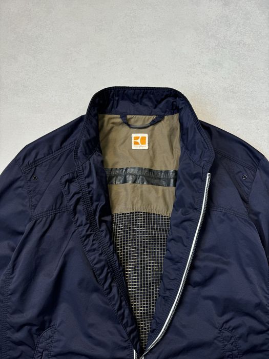 Нейлоновый бомбер Hugo Boss мужской темно синий (оригинал) куртка