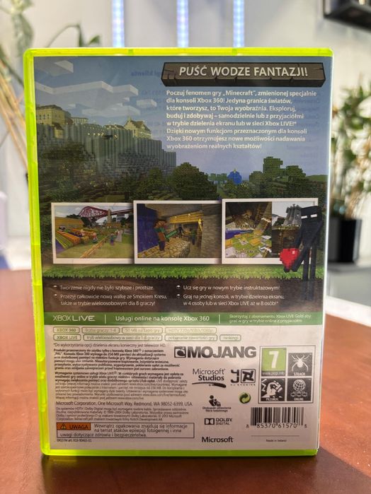 Xbox 360 Minecraft