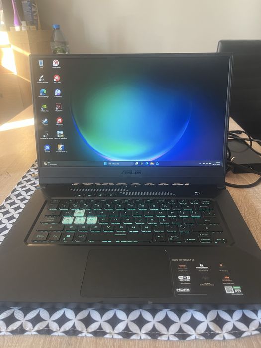 Laptop Gamingowy 144HZ z mocną specyfikacją Asus Tuf Dash F15