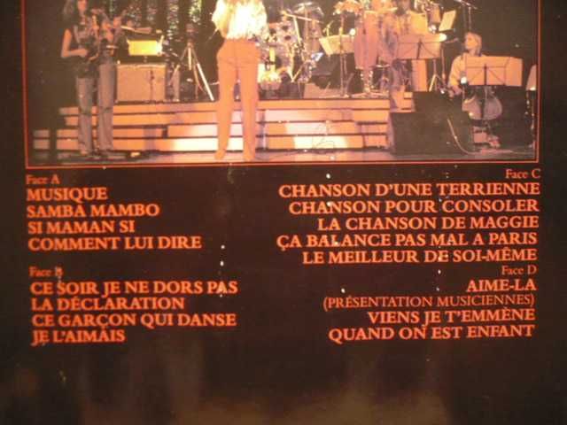 Podwójna płyta France Gall Live  2 LP.Zapraszam.