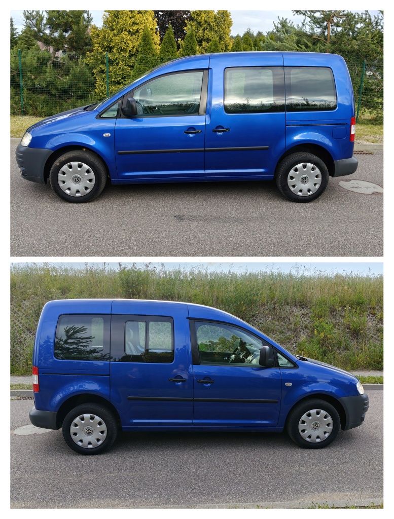 VW caddy life, 2009rok, 1.9 TDI, klimatronik, hak,