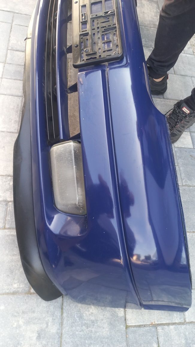 Opel Astra G 2 zderzak przód przedni granatowy z20z