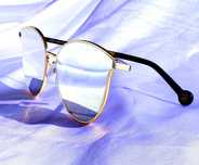 Okulary przeciwsłoneczne Carolina Herrara SHE104 sunglasses złote cat