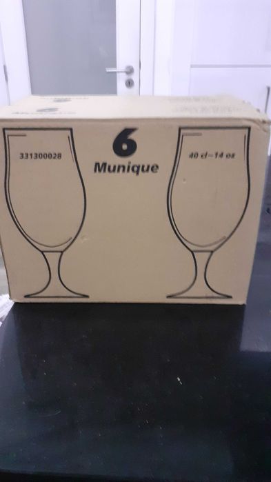 6 copos cerveja Bohemia