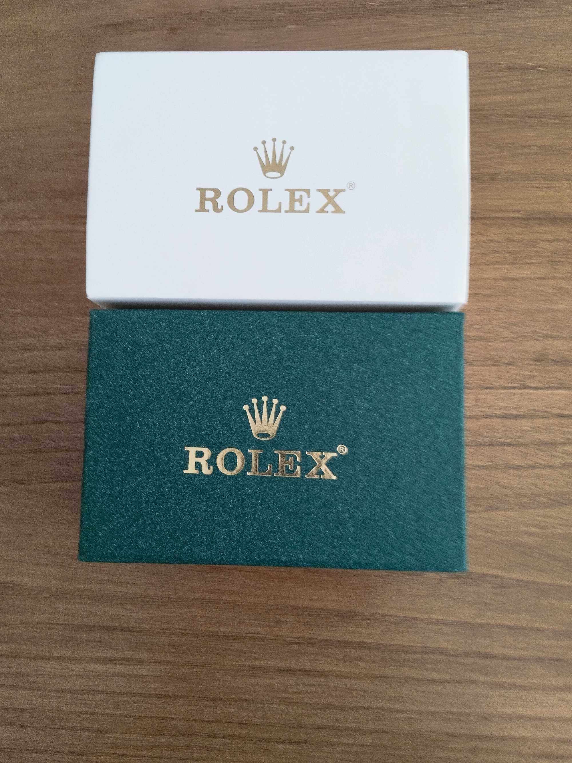 Relógio estilo Rolex automático self-winding (não necessita de pilha)