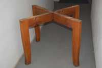 Drewniane nogi od stołu Art - deco