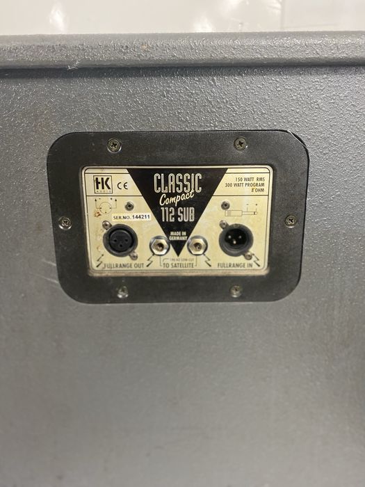 Głośniki HK Classic 112 SUB x2 150 W
