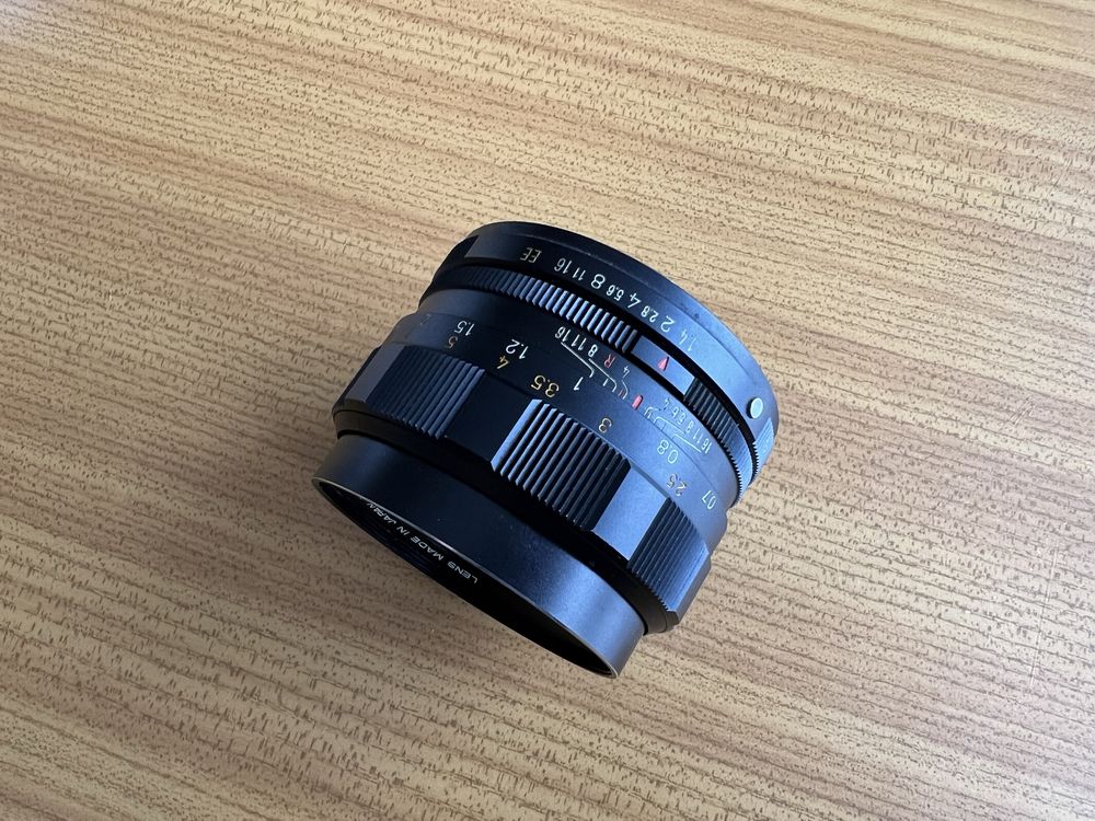 Konica Hexanon 57mm F1.4 Black