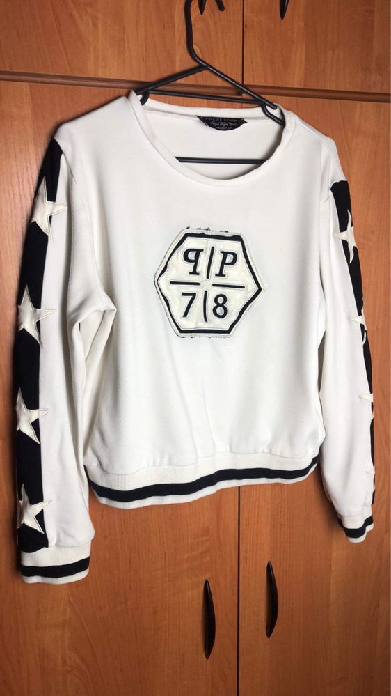 Bluza crewneck philipp plein 78 illegal night club