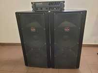 Sprzedam nagłośnienie 2 x 1000W z końcówką mocy firmy DAS