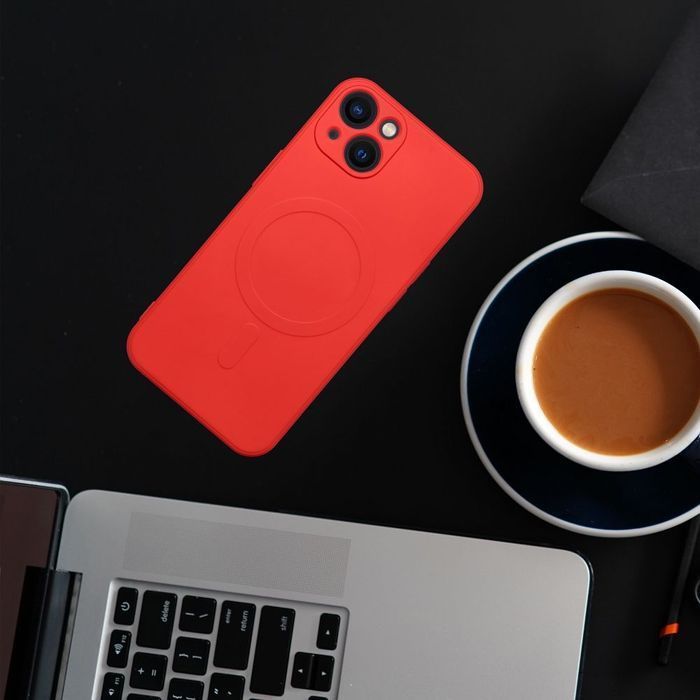 SAMSUNG Etui S25 czerwone