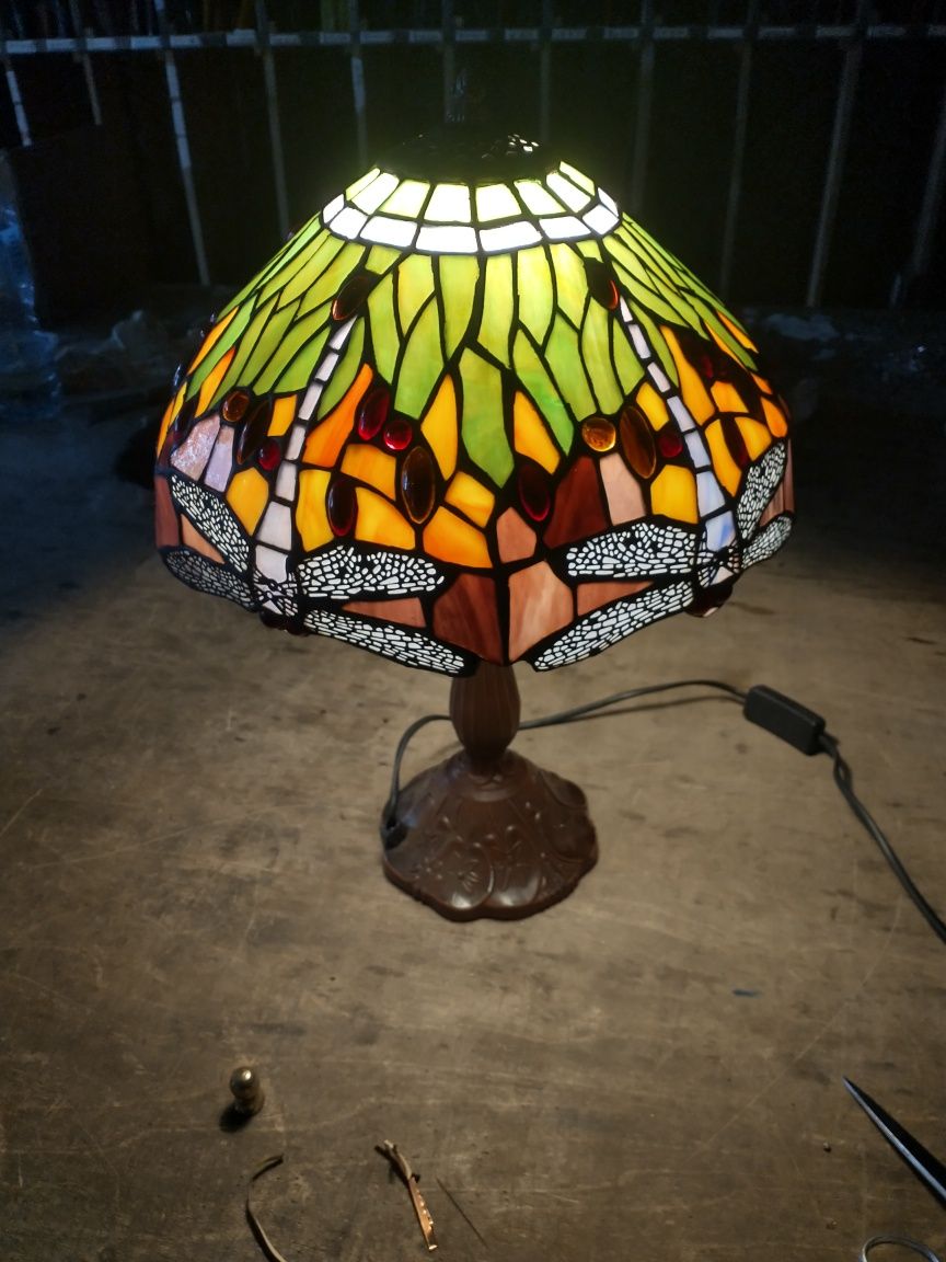 Renowacja lamp witrażowych Tiffany