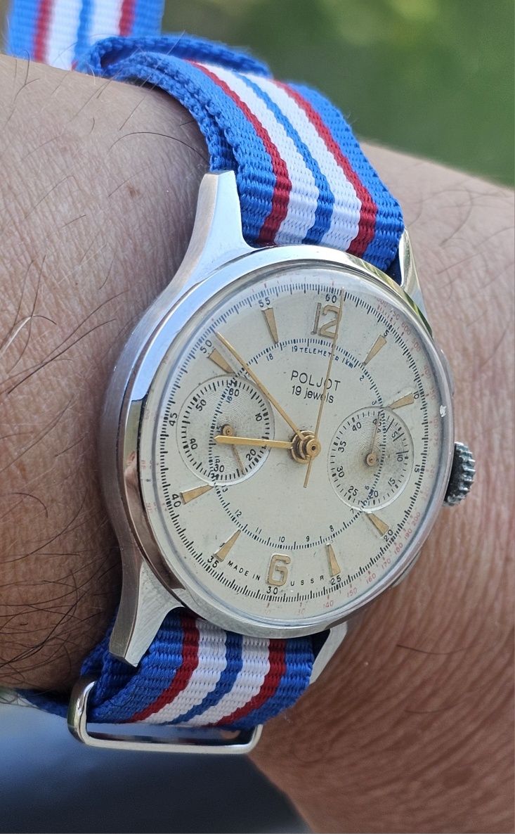Zegarek Poljot chronograf cal. 3017