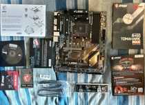 Płyta główna MSI B450 TOMAHAWK MAX+Procesor AMD Ryzen 5 3600