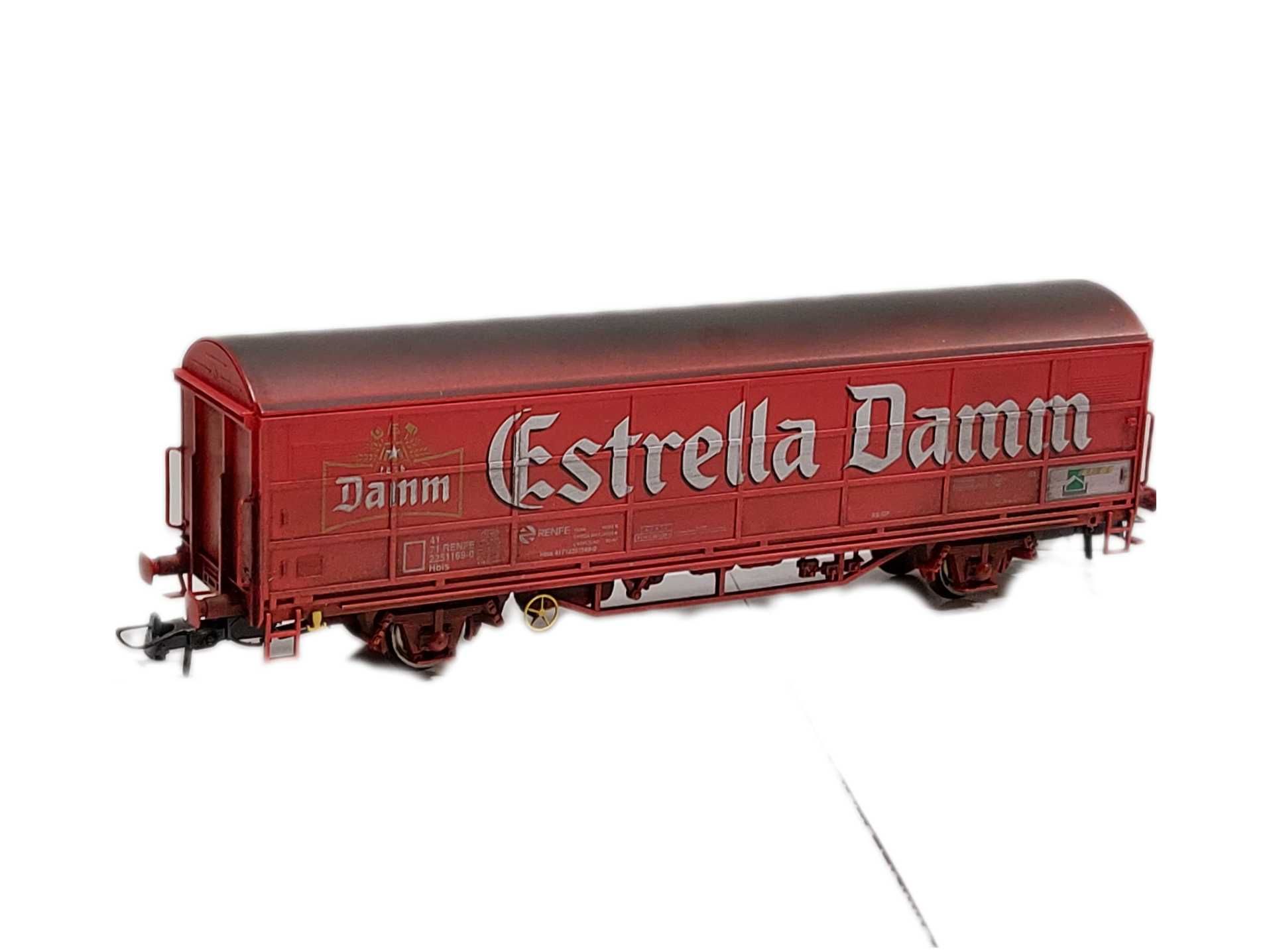Wagon gbs kryty Estrella Damm HN6529  H0 używane