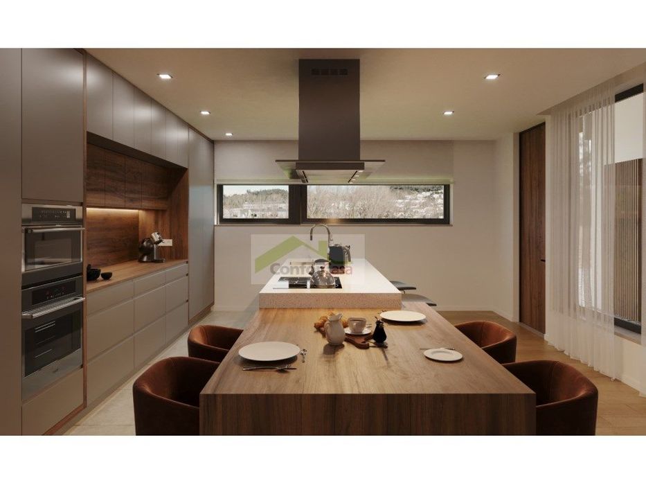 Moradia Térrea T4 Nova com Piscina - Arquitetura Moderna em Braga