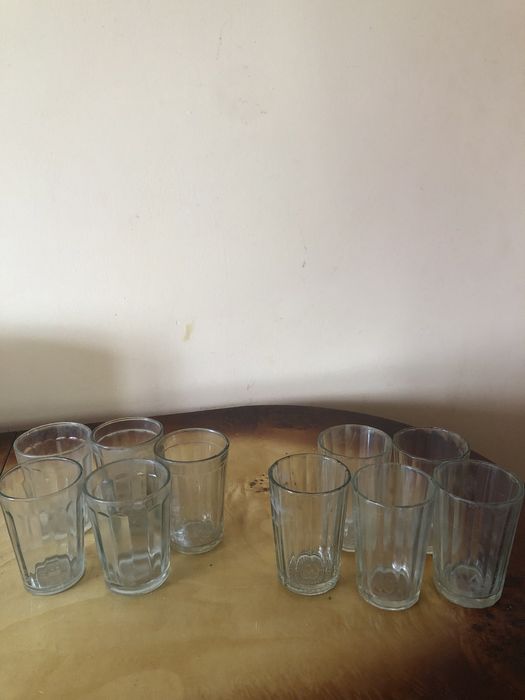 Стопки стакани гранчаки часів ссср радянського періоду скляні міцні