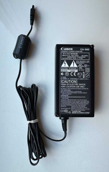 Блок живлення Блок питания Canon CA-560 9.5V 2.7A