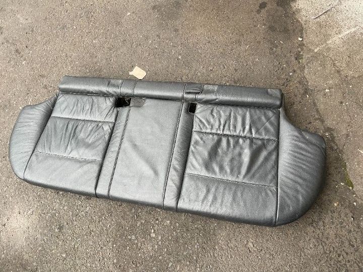 Kanapa tylna siedzisko czarna skórzana Bmw e53 x5
