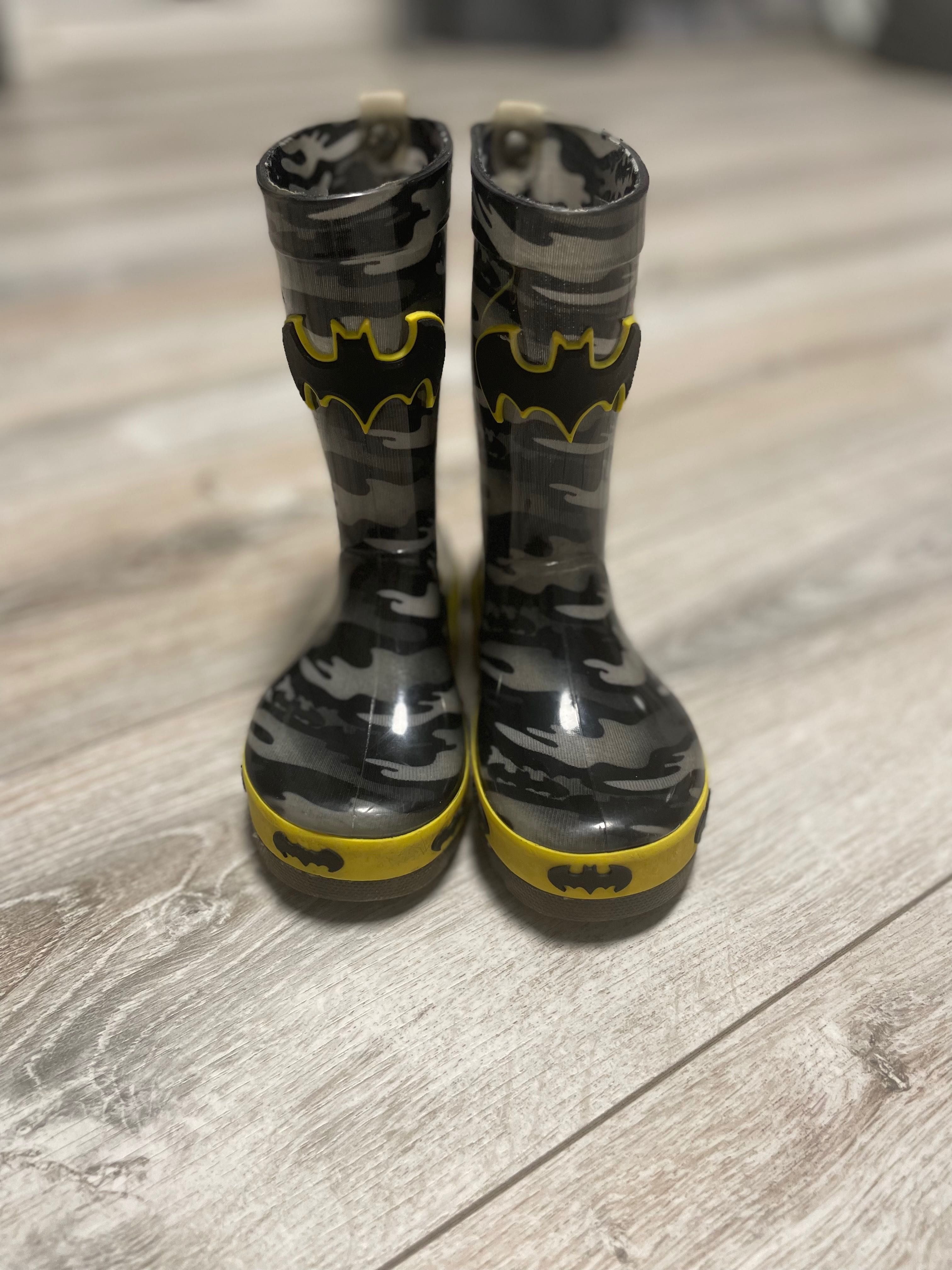 Гумові чоботи Гумаки  Batman чоботи бетмен