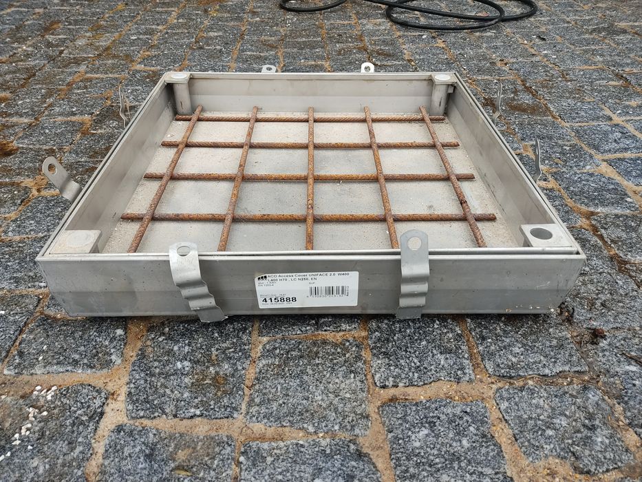 Caixas sifonadas ACO em inox 40x40 e 50x50