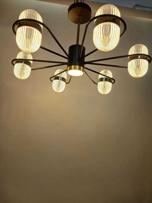 Люстра B N5499/6 COFEE+FGD на 6 плафонів