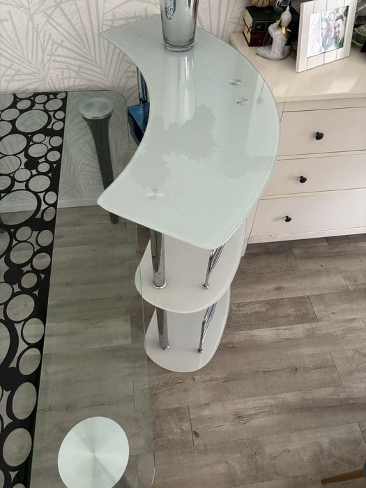 Mesa 1,40 x 0,80 vidro