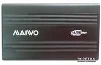 Зовнішня кишеня 2,5" Maiwo K2501A-U2S black для HDD SATA через USB2.