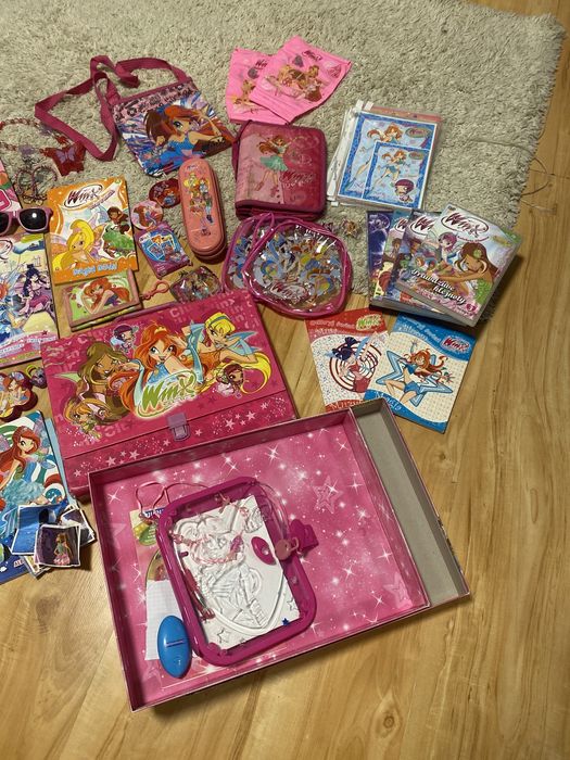 MEGA PAKA! Zestaw Winx z wieloma akcesoriami