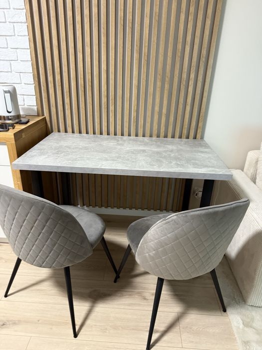 Stół 120 x 68 plus 2 krzesla