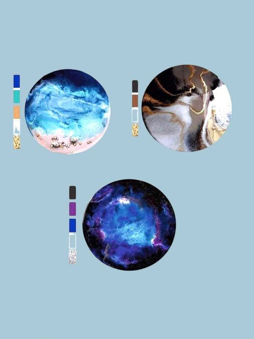 Подарунковий набір. Епоксидна смола. Набор для рисования. смола