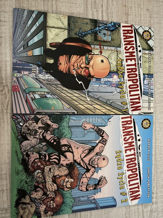 Transmetropolitan - 2 komiksy
