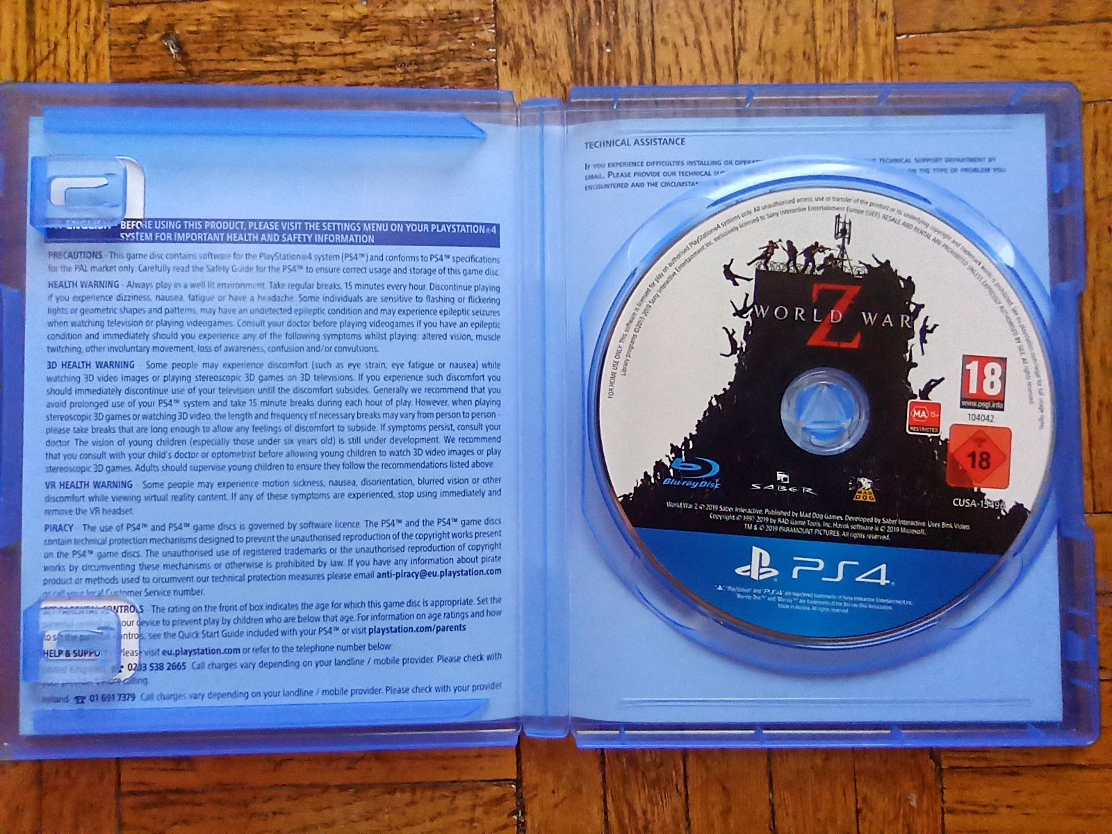 Gra na PlayStation 4 "WORLD WAR Z"