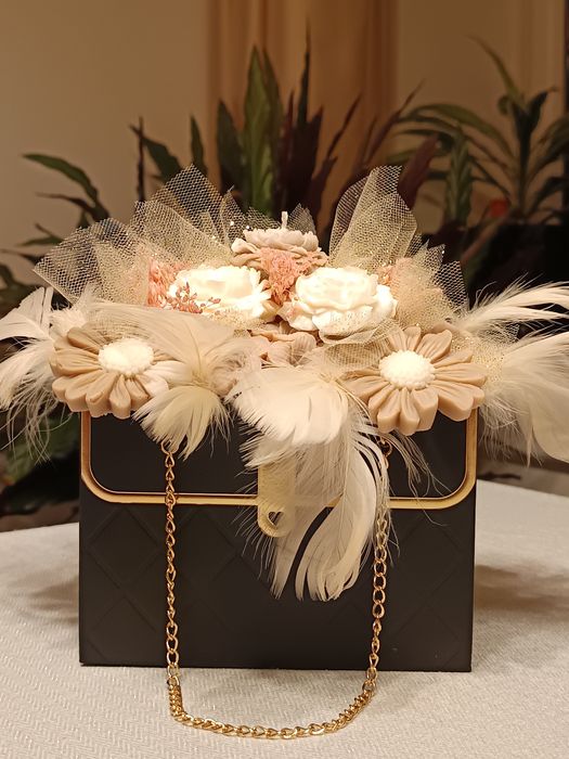 Flower box zapachowy w torebce.