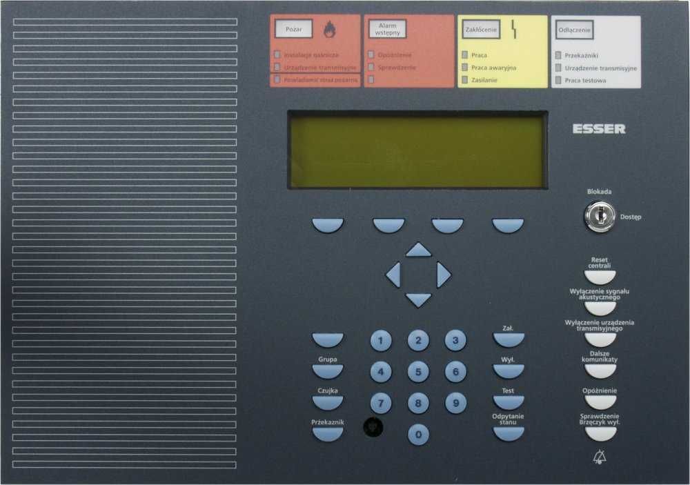 Panel obsługi Esser IQ8Control