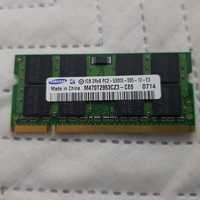 Memória RAM SAMSUNG 1Gb 2Rx8 PC2 - 5300S - 555 - 12 - E3